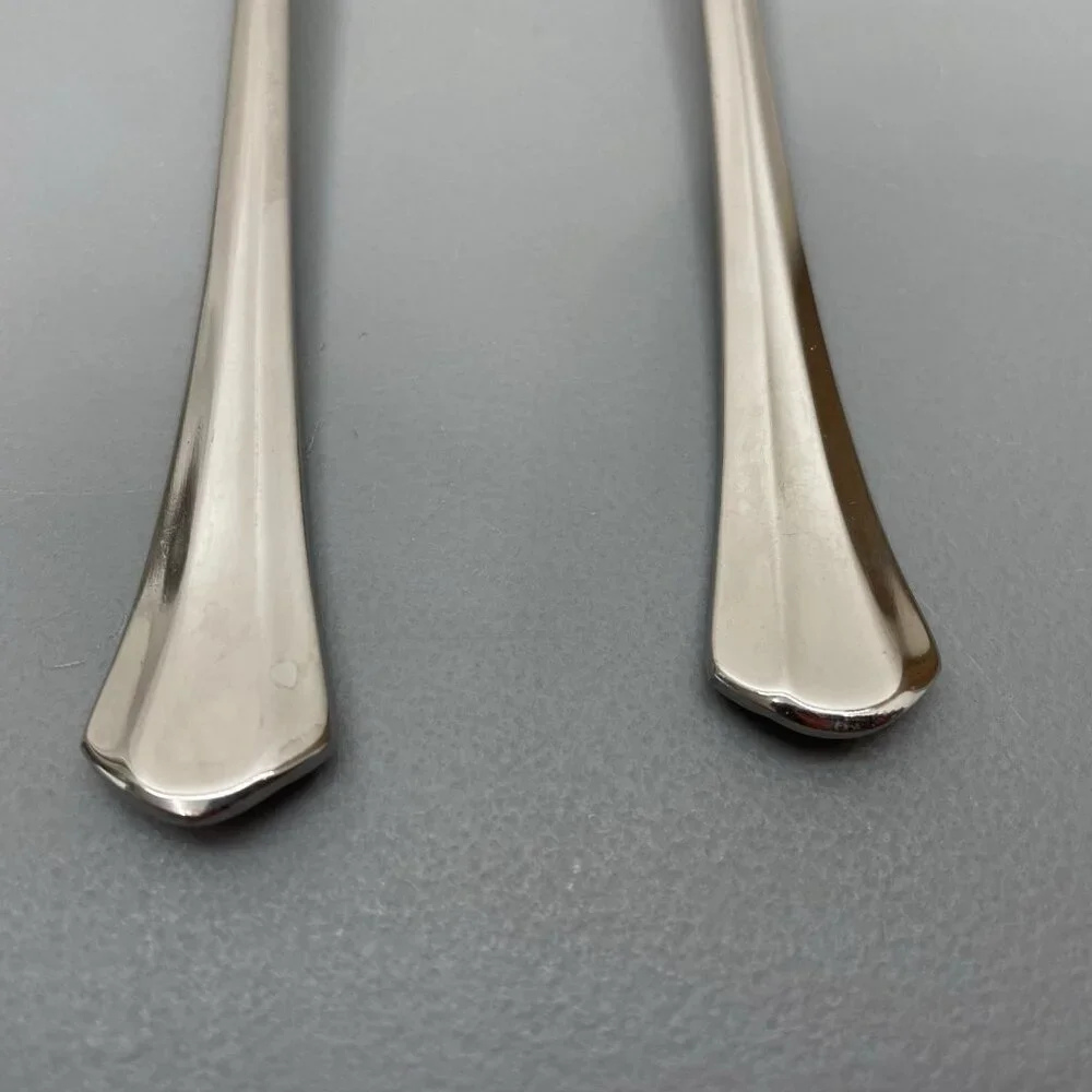 Imperial Serving Set Scalloped Sugar Shell Spoon‎ Master Butter Knife Stainless